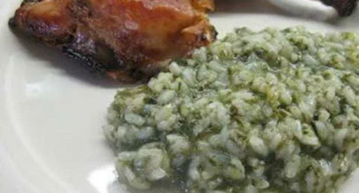 recipe image Risotto de Espinafres