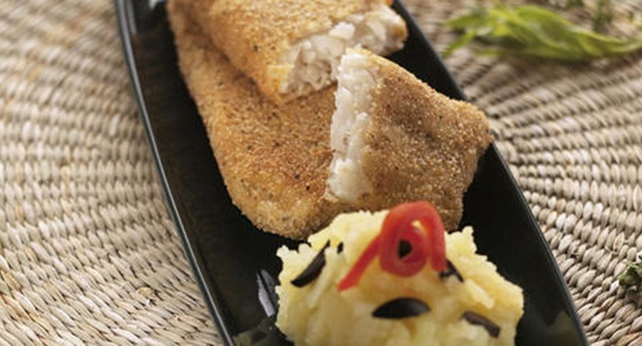 recipe image Filetes de Peixe com Puré de Alho