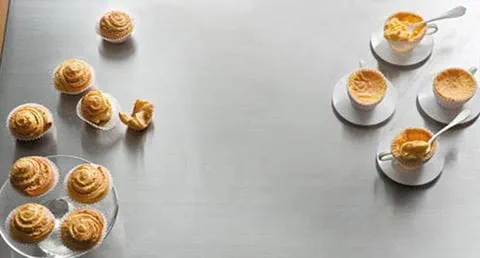 recipe image Mini pão-de-ló cremoso