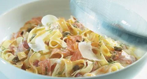 recipe image Fettucine com Molho de Salmão