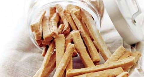recipe image Biscoitos com sésamo