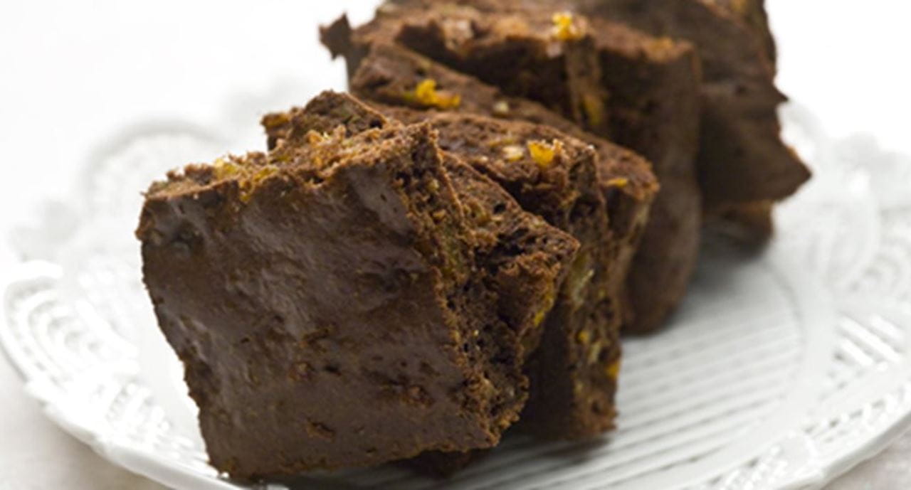 recipe image Brownies de chocolate com alperces e frutos secos