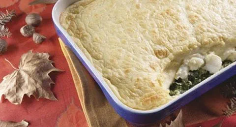 recipe image Fofo de Peixe com Espinafres e Queijo