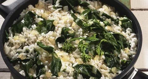recipe image Arroz de Grelos