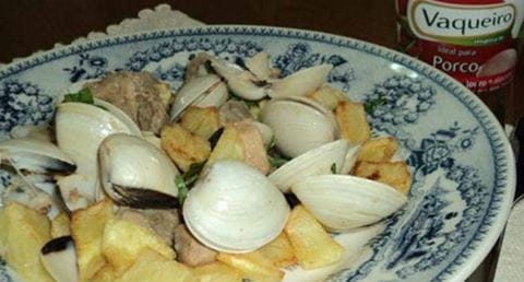 recipe image Carne de Porco à Alentejana