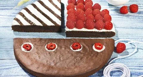 recipe image Bolo Barco de Framboesas
