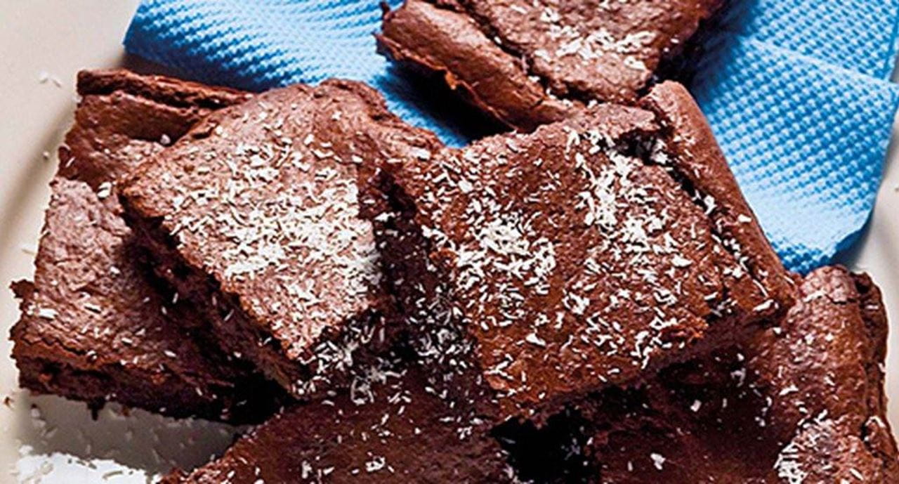 recipe image Pudim de chocolate e coco