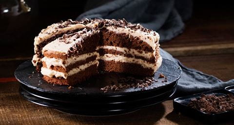 recipe image Bolo Decadente de Chocolate com Creme de Castanhas