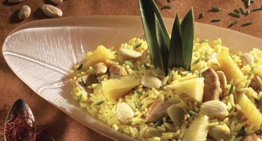 recipe image Arroz Frito com  Frango e Ananás