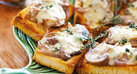 recipe image Torradinhas com cogumelos