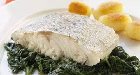 recipe image Bacalhau fresco com molho aromático de pêra