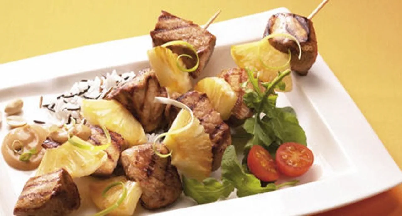 recipe image Espetadas Mistas com  Molho Satay