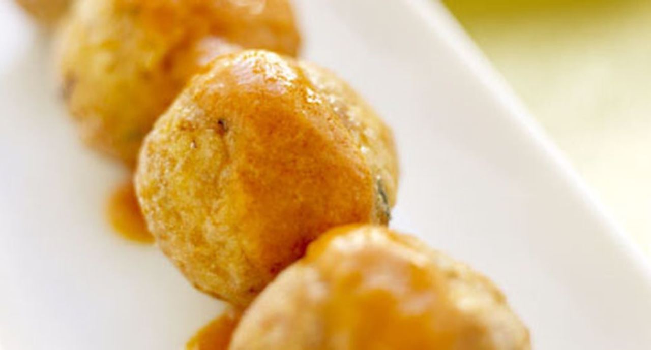 recipe image Almôndegas exóticas de frango