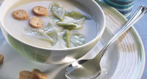 recipe image Creme de Couve-Flor com Ervilhas de Quebrar