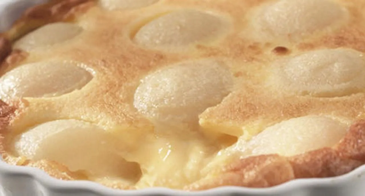 recipe image Clafoutis de Peras