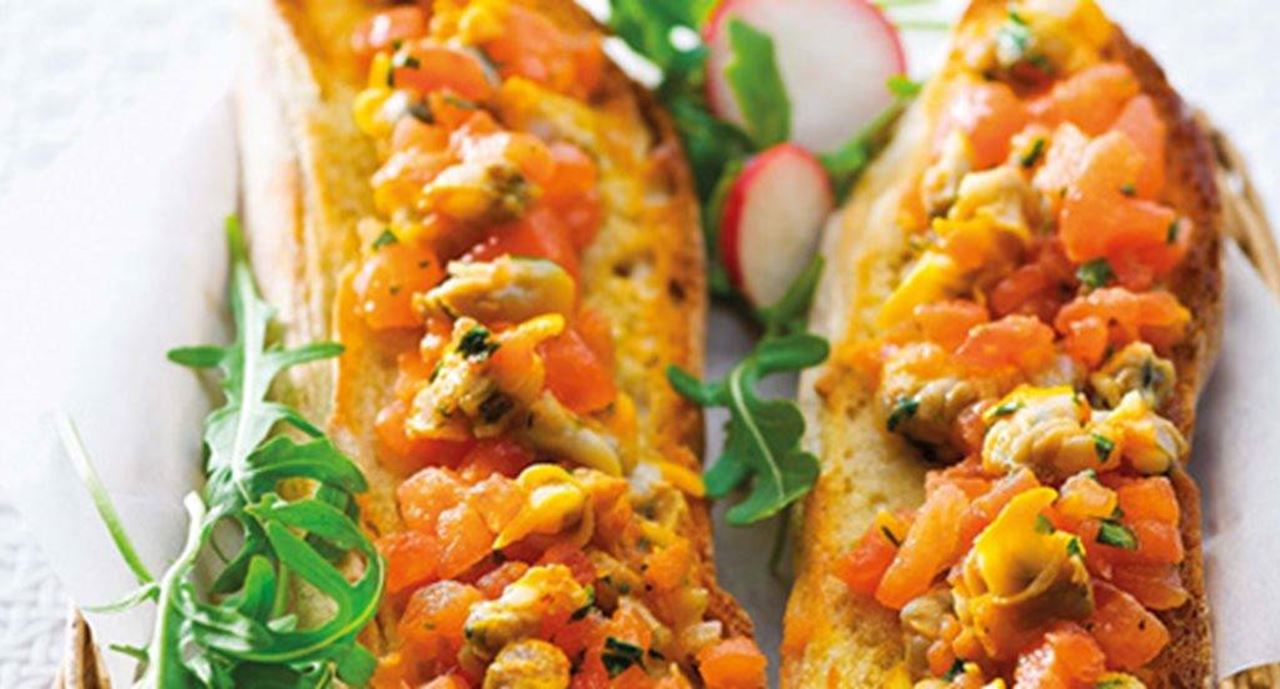 recipe image “Bruschetta” de berbigão