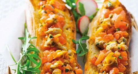 recipe image “Bruschetta” de berbigão