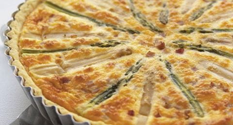 recipe image Quiche de espargos