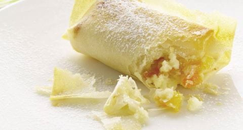 recipe image Travesseiros de queijo com alperces secos