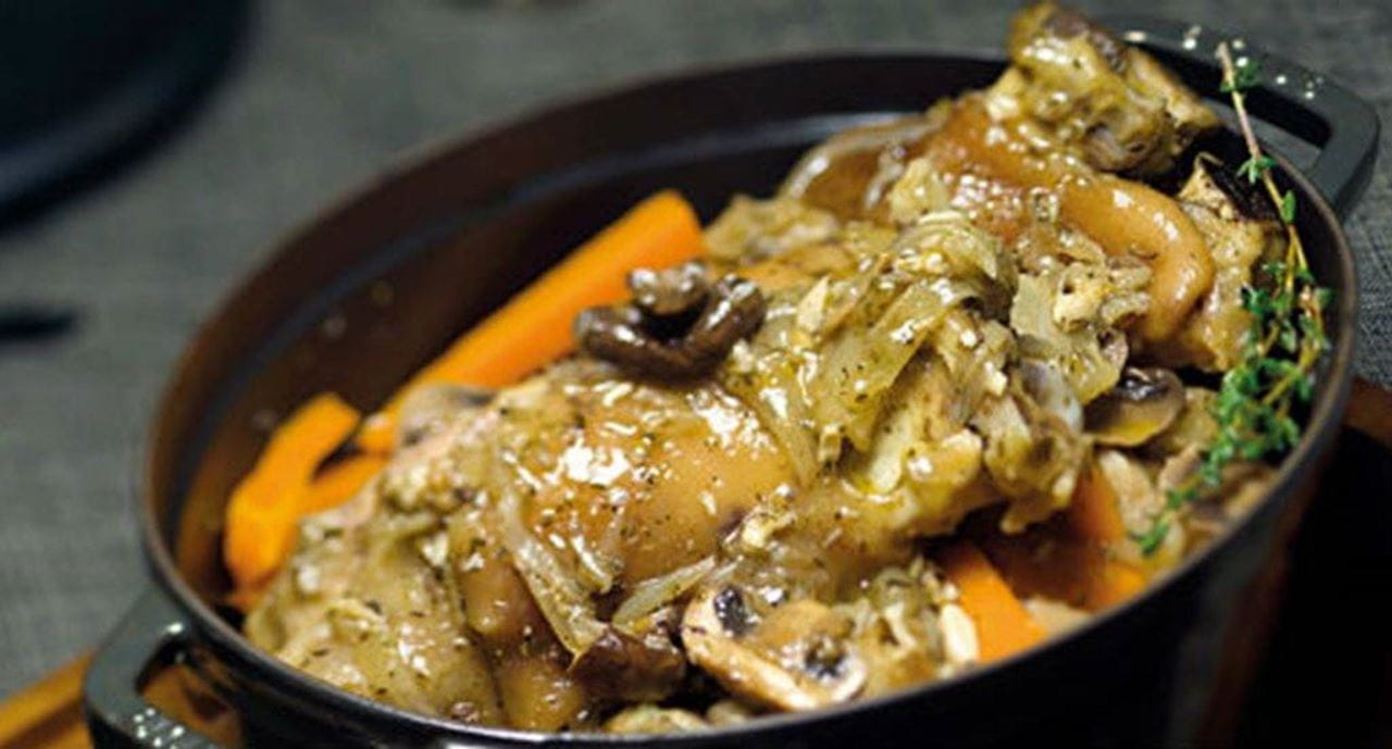 recipe image Pernil de porco estufado no tacho