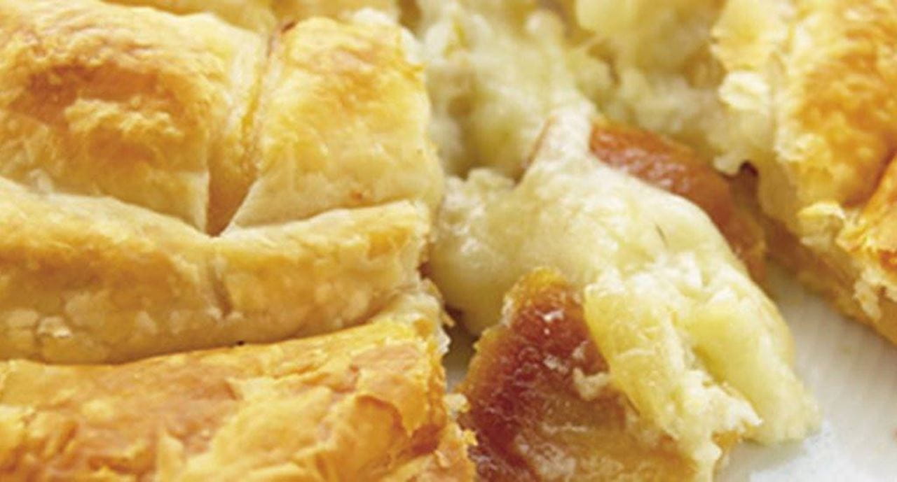 recipe image Trouxas folhadas com marmelos e chèvre