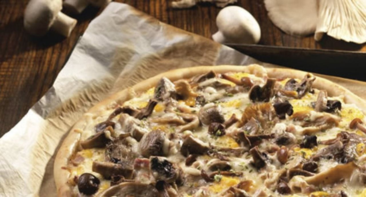 recipe image Pizza de Cogumelos