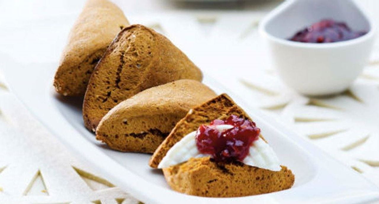 recipe image Scones de melaço com especiarias