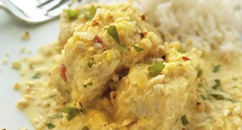 recipe image Tintureira com molho de caril