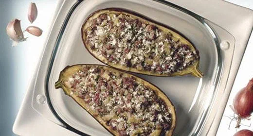 recipe image Beringelas Recheadas