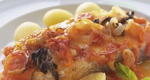 recipe image Peixe com hortelã da ribeira