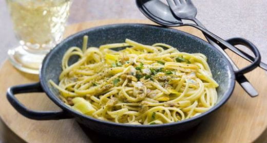 recipe image Linguine com ameijôas