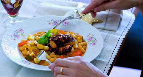 recipe image Guisado de polvo com feijão branco