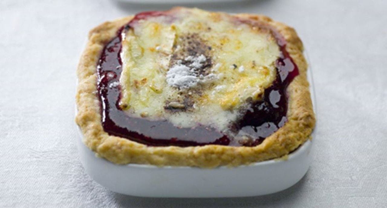 recipe image Tartes quentes com queijo brie