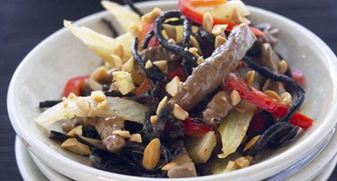 recipe image Tiras de carne aromáticas