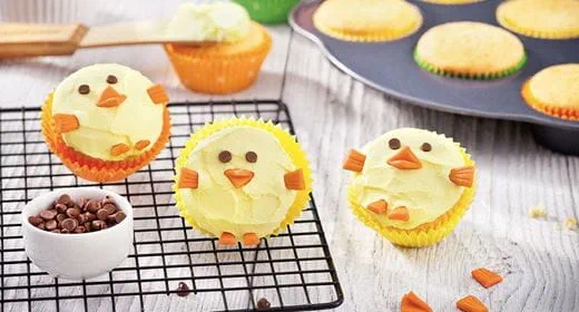 recipe image Cupcakes dos Pintainhos da Páscoa