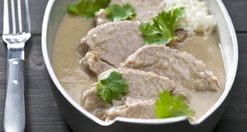 recipe image Lombinhos de porco com leite de coco