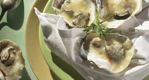 recipe image Ostras au Gratin
