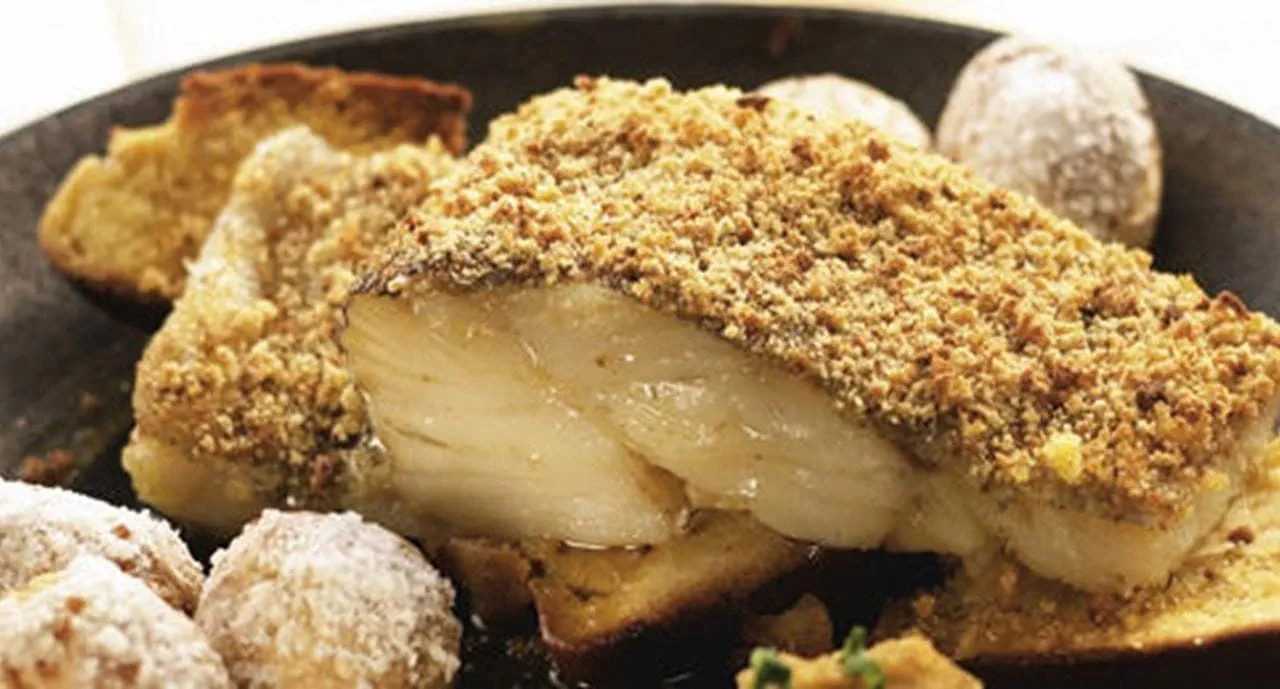 recipe image Bacalhau com Broa e Migas