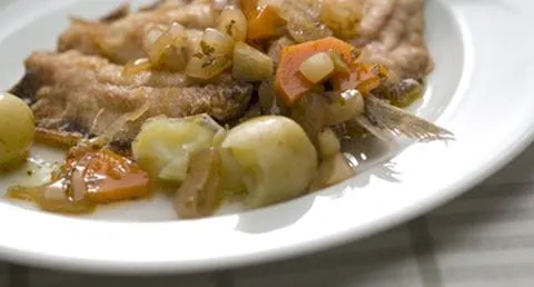 recipe image Sardinhas escaladas com escabeche de chalotas