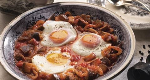 recipe image Beringelas com Ovos