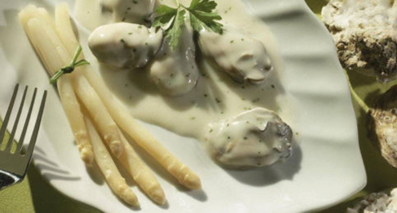 recipe image Ostras com Espargos