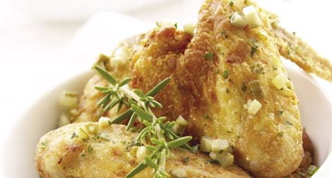 recipe image Asinhas de frango picantes