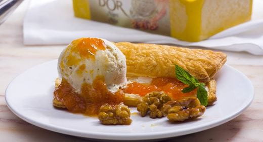 recipe image Mil-folhas com gelado Carte D’Or