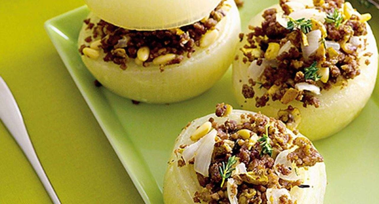 recipe image Cebolas recheadas