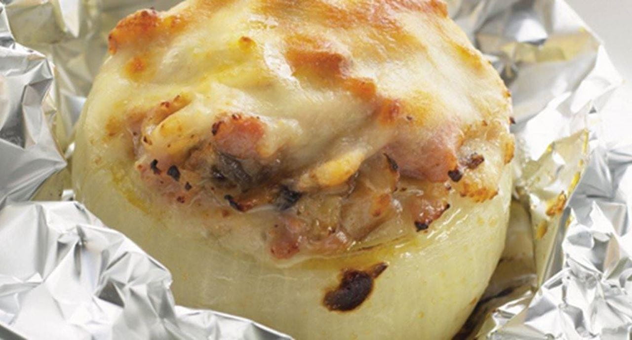 recipe image Cebolas recheadas gratinadas