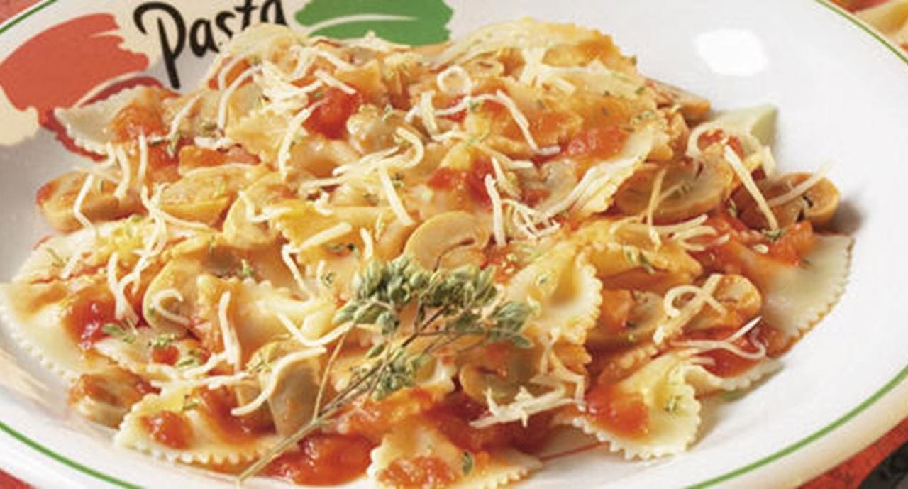 recipe image Laços com Tomate