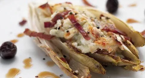 recipe image Endivias Gratinadas com Ginginha