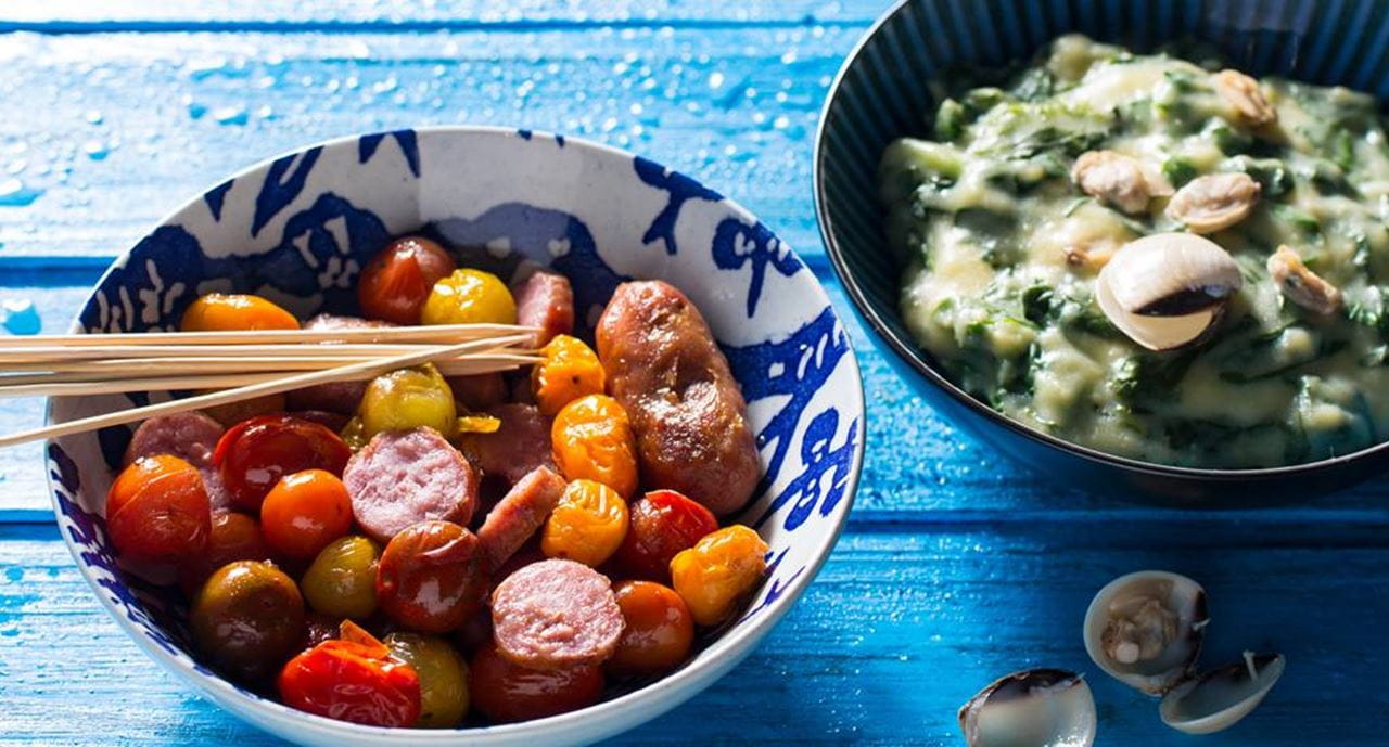 recipe image Polenta de Conquilhas