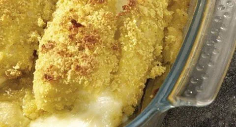 recipe image Cordon bleu de bacalhau com migas de broa