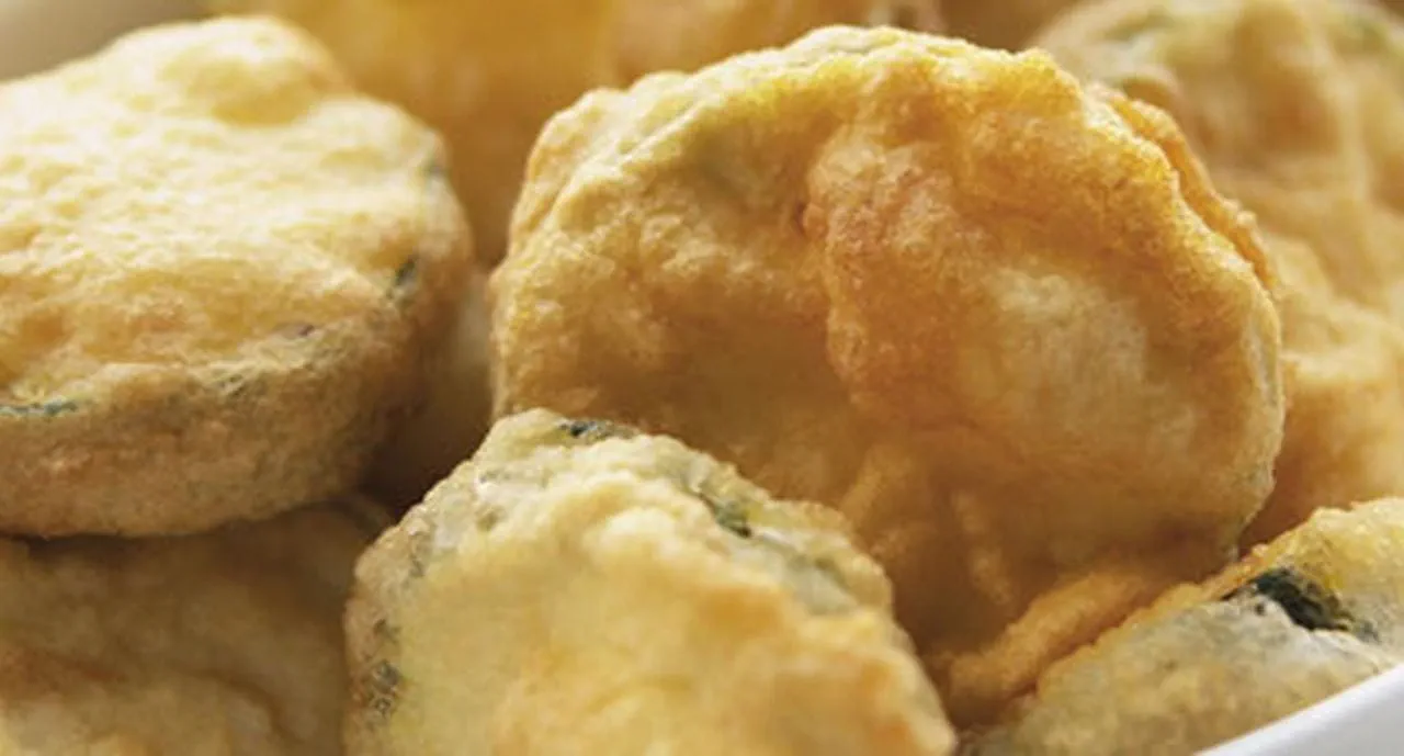 recipe image Pataniscas de Courgettes